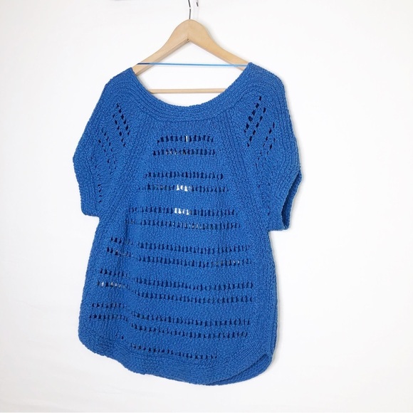 Sandro blue Sophie chunky sweater - Picture 4 of 10